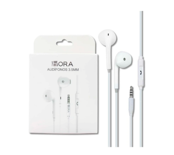 1hora Audífonos 3.5mm AUT117 — Calidad Estéreo Universal